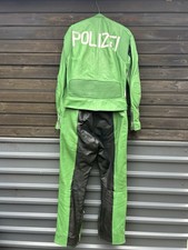 Polizei Uniform Kradkombi Helm