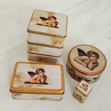 Set Plätzchendosen Gebäckdose Keksdose Dosen Plätzchen Gebäck Keks Engel Raphael