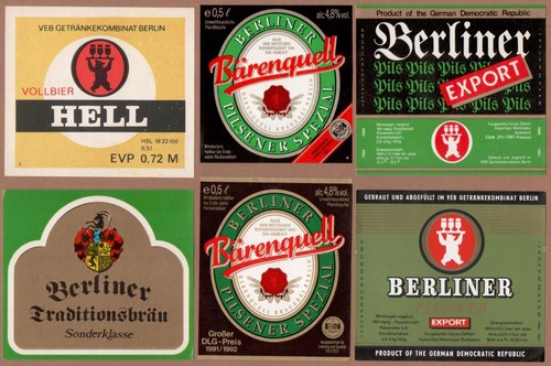 Bieretiketten ddr später - ddr, +