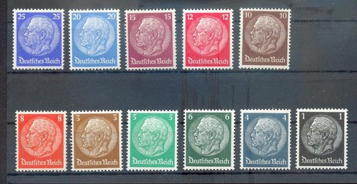 Reich 512 522 luxus mnh - 512/522, luxus**