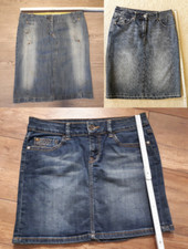 Paket: 3 schicke Jeansröcke – Mango 38, Cecil W28, Mexx 36