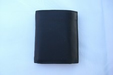 Portemonnaie, echt Leder, schwarz, neu