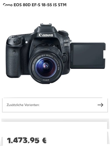 Canon eos 80d 2mp - eos, 24.2mp