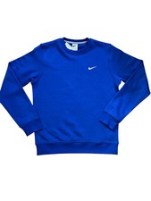 Nike Club Fleece Blau Sweatshirt Sweater Pullover Herren NEU Größe XS S M L