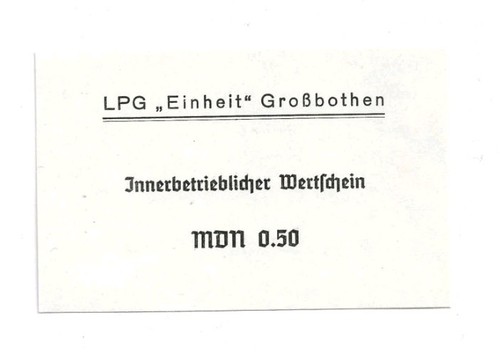 Pfennig innerbetrieblicher - 50,
