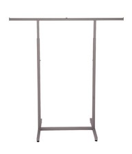 Kleiderständer Grau 125cm breit Kleiderstange Textilständer Ladeneinrichtung