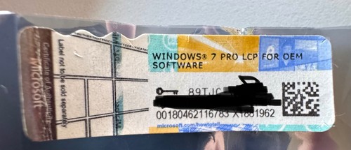 Windows pro coa - windows,