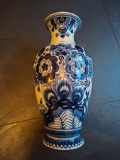 Delft große Porzellan Vase 35