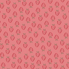 Jerseystoff Erdbeeren  0,5m