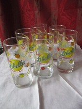 6x TRINKGLAS  LIBELLA   0,3 L  Longtrinkgläser  VINTAGE