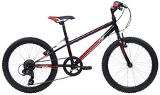 Avatar 20 Zoll Mountainbike Jugend 7 Gang schwarz STRIKER