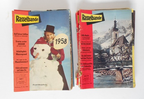 Rasselbande 1958 hefte - hefte,
