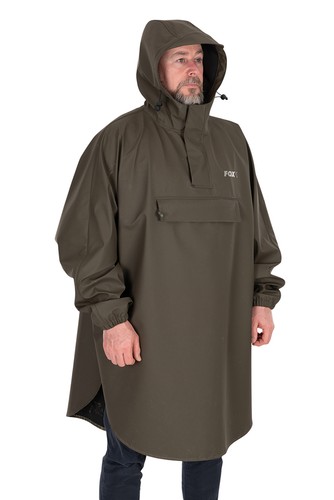 Fox khaki poncho - fox,