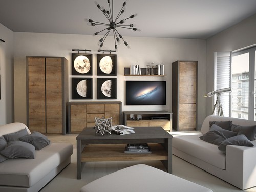 Wohnzimmer set montana - wohnzimmer-set,