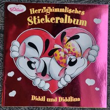 Ca. 500 Sticker Diddl und Diddlina + Leeralbum