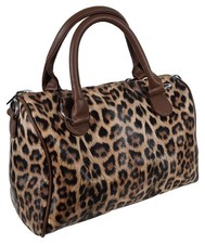 Bowling Handtasche Leopard -