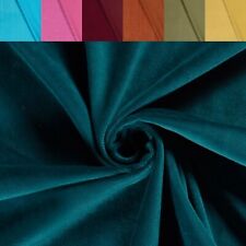 Nicki Stoff Meterware - Velourstoff, Nicky Velour, Samtstoff stretchig *Ab 50cm