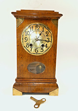 Philipp Haas & Söhne Schwarzwald Jugendstil Uhr Tischuhr A-18