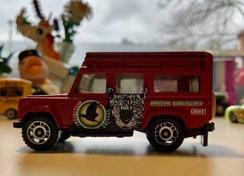 Matchbox land rover - land, defender