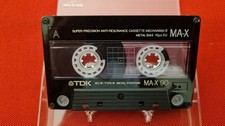 Audiokassetten ►TDK MA-X 90 Metal Position◄ Tapedeck Music Cassette 1 Stück!