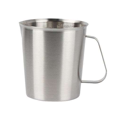 Dicker edelstahl messbecher - dicker, edelstahl-messbecher