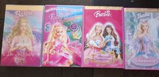 Barbie VHS Kassetten Paket 4 Filme