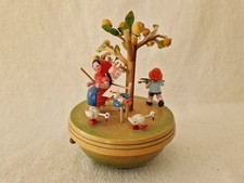 Spieluhr Steinbach Erzgebirge - sehr alt - mit REUGE Spielwerk