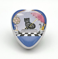 Vintage Blechdose Katze mit