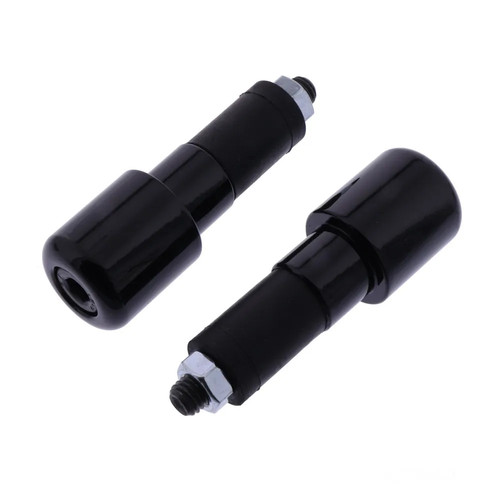 Lenkerenden stahl schwarz 17mm - lenkerenden,