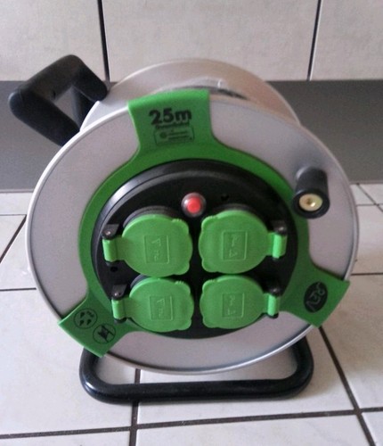 Rev kabeltrommel 25m - rev,