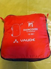 VAUDE Backpack Raincover/Regenschutz für Cycling/Walking  15-30L  Rot/Orange