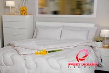 QUAITY MERINOWOLLE BETTDECKE 100 % NATÜRLICHE LEICHTERE BETTDECKE HYPOALLERGENE Baumwolle