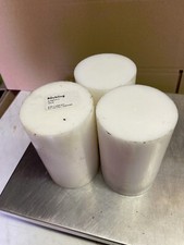 POM weiß, D 85mm, L 140mm, 3 Stück, Rundmaterial, Halbzeug