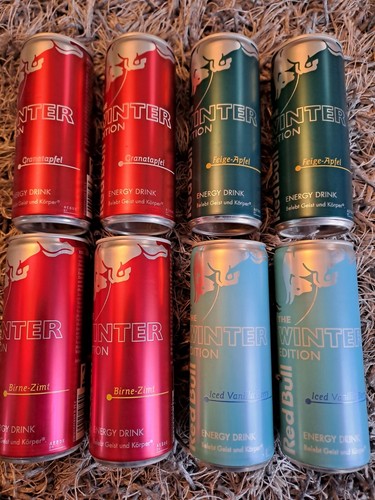 Red bull winter editions - red,