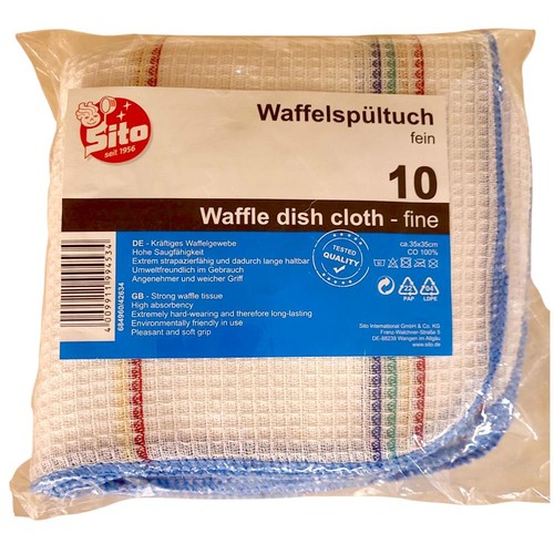 Sito waffelspültuch fein - fein, 10