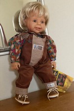 Künstler-Puppe "Timmi" von Brigitte Leman, 54 cm, Fa. Zapf Creation