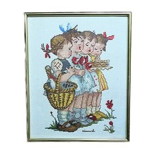 Vintage hummel stickerei - hummel,