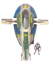 Hasbro Star Wars Attack of the Clones Jango Fett´s Slave 1 inkl Jango Figur 2001