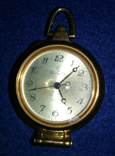 Elgin gold taschenuhr batterie - gold,