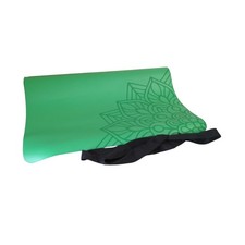 Yogamatte aus Naturkautschuk.  68 cm. 183 x 68 cm. Grun