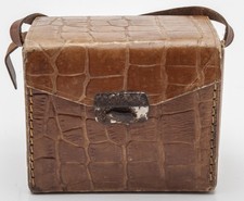 Boxkameratasche Kameratasche in Braun für die Agfa Boxkamera Rollfilmkamera B-2 