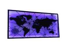 Wandbild metall schwarz - ,