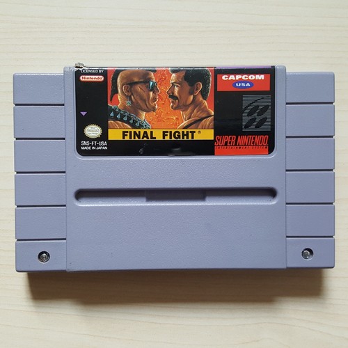 Snes final fight - snes, us