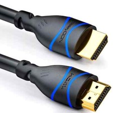 deleyCON 0,5m HDMI Kabel HDMI 2.0 kompatibel 4K UHD 2160p FULL HD 1080p 3D HDR