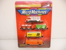 Micro Machines Galoob Vintage US Train Santa Fe like new in blister