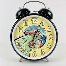 Werner XXL Wecker Frühstück Achterbahn AG Brösl Schwarz Schlagwerk Getestet Rar