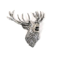 RÖHRENDER HIRSCH Pin Anstecknadel Hutnadel Schmucknadel Anstecker Hut Geschenk