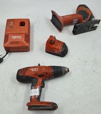 Lot Of 4 Various Hilti Power Tools, Sf 22-a, Sjt 6-a22, Nicht Working, Für Teile