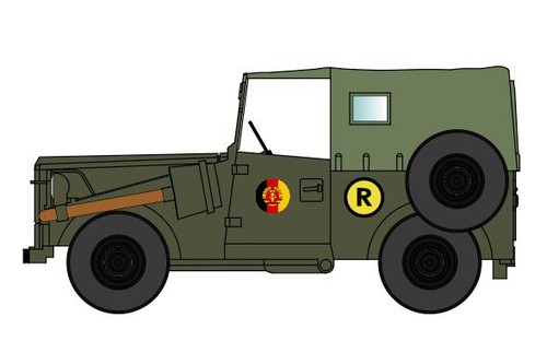 Npe pkw ifa militärischer - p3,