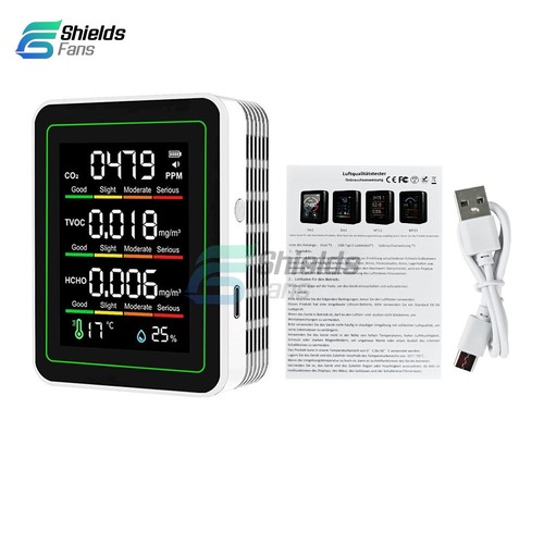 Co2 messgerät 5in1 - co2,